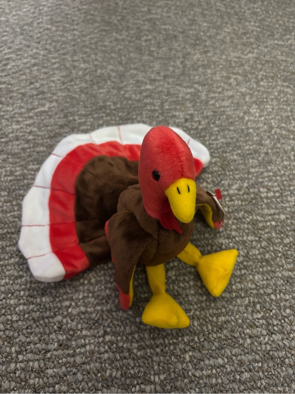Beanie baby turkey